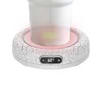 Chauffe-tasses électrique avec arrêt automatique, 4 réglages de température, lumière