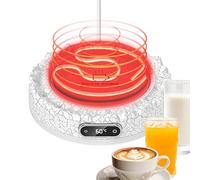 Chauffe-tasses pour bureau, chauffe-tasses,Chauffe-tasse 60 W en forme de volcan | Coussin chauffant à café réglable, dessous de verre thermostatique intelligent, chauffe-tasse de bureau pour cuisine