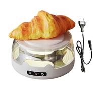 Chauffe-Tasses pour café - avec éclairage et Chauffage électrique antidérapant - Chauffe-Tasses Portable pour thé et café au Bureau - pour la Maison, Le Bureau, la Chambre d'étudiant, Le à domi