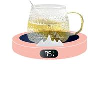 Chauffe-Tasses | Régulateur de Température à 3 Niveaux pour Maintenir Les Boissons Chaudes | sur Prise Arrêt Automatique Chauffe-Café - pour La Maison, Le Salon, La Cuisine, Le Bureau Et Les