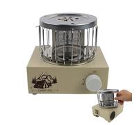 Chauffe-tente d'intérieur au propane pour camping | Chauffage de camping Poêle à brûleur unique Petit chauffage au propane | Réchauffeur de propane portable pour camping, hayon, brassage à domicile