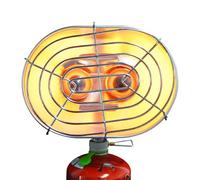 Chauffe-tente portable - Chauffe-tente d'extérieur portable - 1050 W - Chauffage radiant portable - Double tête