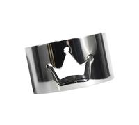 Chauffe-théière en acier inoxydable avec support pour théière - Accessoires de chauffage pour la cuisine et la salle à manger - Accessoires modernes