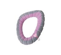 Chauffe-toilette rembourré doux - Protection de siège de toilette en tissu épais avec ajustement parfait et mise à niveau confortable du confort - Convient pour la modernisation des salles de bain