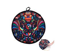 Chauffe-tortilla en tissu thermique de 30,5 cm pour tortilla - Passe au micro-ondes - Poche pour tacos et pizzas - Pour farine de maïs - Rouleau de pizza - Fête à la maison - Fête de famille