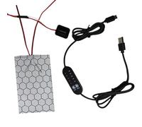 Chauffe-veste Électrique | Plaquette Chauffante Adjustable en Température pour Pulls | Équipement Portable de Chauffage pour Couverture Coussin Écharpe Couette Gants