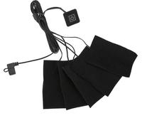 Chauffe-vêtements électrique USB Cinq coussinets chauffants Élément chauffant Température réglable Outil chauffant