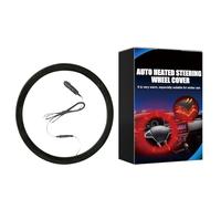 Chauffe-Volant - 12 -V -Mains Chauffe-Mains Protecteurs | Chauffe-Mains Rapide | Hiver Quicks Couverture Antidérapante pour Volants de Voiture 35,5-45,5 Pouces Coton