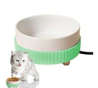 Chauffée pour chats - Thermostatique pour Title and Description Chats, en céramique silencieuse avec fontaine à eau, chauffage des boissons animaux - Idéal pour