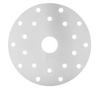 Chauffer la Plaque de Diffuseur, L'adaptateur de Cuisson en Acier Inoxydable Adaptateur à Mijotage pour la Plaque de Cuisson de Cuisson de Cuisson de Cuisson de Verre à Gaz (14.8CM)