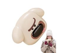 Chaufferette de poche, chauffe-mains en forme de chien avec chauffage de poche, chauffe-mains électrique, réutilisable, chauffe-mains rechargeable, chauffe-mains électrique portable pour l'extérieur