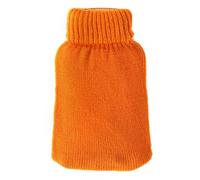 Chaufferette + Housse en tricot - Blanche - Bouillotte, chauffe-mains, coussinet chauffant, « Firebag », Orange