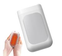Chaufferette Main Reutilisable 6000 MAh, 3 Niveaux De Chauffage, Chauffe-Mains Rechargeables Chauffage Portable, USB Electrique Main, Cadeaux De Noël pour L'extérieur/Camping/Chasse