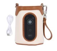 Chauffeur de biberon réchauffeur de lait portable à alimentation USB 26 Sac de chauffage réglable de température de vitesses pour la famille Home Travel Famille Artificiel en cuir (L)