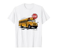 Chauffeur De Bus Scolaire Fier T-Shirt