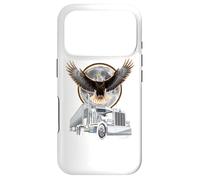 Chauffeur De Camion Camionneur T-Shirt Homme Papa Big Rig Coque pour iPhone 17 Pro