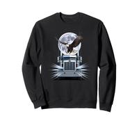 Chauffeur De Camion Camionneur T-Shirt Homme Papa Big Rig Sweatshirt