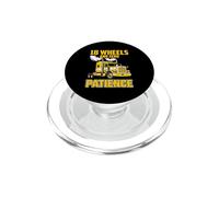 Chauffeur de Camion Long courrier zéro Patience PopSockets PopGrip pour MagSafe