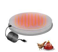 Chauffeur de Poulet chauffé, Chauffe-Eau de Poulet, Base de Poulet extérieur, Fournitures d'hiver efficaces pour Les Bains de Naissance, Les Canards et Les oies