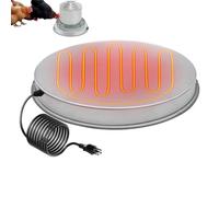 Chauffeur de poulet chauffé, chauffe-eau de poulet | Fontaine d'eau de poulet thermostat - Dispositif de chauffage de contrôle du thermostat intelligent pour les oies, les bains de naissance et les ca