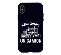 Chauffeur de Semi-Camion Beau comme Un Camion Trucker Classic Coque pour iPhone X/XS