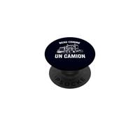 Chauffeur de Semi-Camion Beau comme Un Camion Trucker Classic PopSockets PopGrip Adhésif