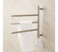Chauffeur de serviette, porte-serviettes électrique, rail de serviette chauffée de salle de bain Radiateur Économie d'énergie IP56 Sécheur de serviette imperméable Accessoires de salle de bain