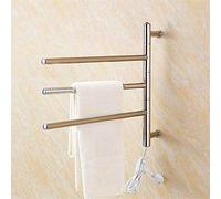 Chauffeur de serviette, porte-serviettes électrique, rail de serviette chauffée de salle de bain Radiateur Économie d'énergie IP56 Sécheur de serviette imperméable Accessoires de salle de bain