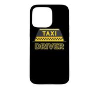 Chauffeur de Taxi | Excellent Travail de Conduite de Cabine Coque pour iPhone 15 Pro Max
