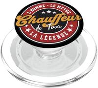 Chauffeur De Taxi Homme Mythe Légende Cadeau Humour Taxi PopSockets PopGrip pour MagSafe