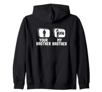 Chauffeur Votre frère Mon frère Ma sœur Chauffeur drôle Sweat à Capuche