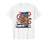 Chauffeur VTC Voiture Propre Dégât du Passager De L'économie T-Shirt