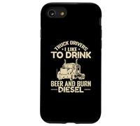 Chauffeurs de Camion J'aime Boire de la bière et brûler du Diesel Coque pour iPhone SE (2020) / 7/8