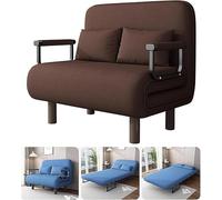 Chauffeuse 1/2/3/4 Place Fauteuil Lit Convertible 3 en 1 Dossier Réglable 5 Positions Housse Amovible Canapé-Lit d'Appoint pour Salon Bureau et Invités(D,190 * 120 * 28cm)