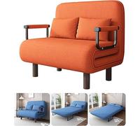 Chauffeuse 1/2/3/4 Place Fauteuil Lit Convertible 3 en 1 Dossier Réglable 5 Positions Housse Amovible Canapé-Lit d'Appoint pour Salon Bureau et Invités(A,190 * 120 * 28cm)