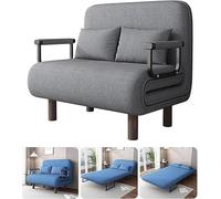 Chauffeuse 1/2/3/4 Place Fauteuil Lit Convertible 3 en 1 Dossier Réglable 5 Positions Housse Amovible Canapé-Lit d'Appoint pour Salon Bureau et Invités(C,190 * 100 * 28cm)