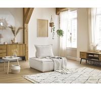 Chauffeuse 1 place sans accoudoirs ELISA blanc BOBOCHIC 1 places Blanc