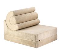 Chauffeuse Flipster Brown Sugar velours côtelé