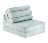 Chauffeuse Flipster Peppermint Green velours côtelé