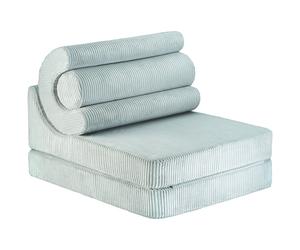 Chauffeuse Flipster Peppermint Green velours côtelé