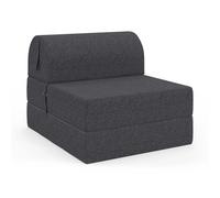 Chauffeuse Paloma En Tissu Gris Anthracite