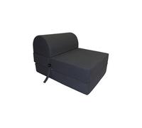 - Chauffeuse unie en coton noir