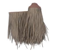 Chaume De Palmier en Plastique, Rouleau De Chaume De Palmier Mexicain pour Pavillon Artificiel Avant-Toit en Bois Parapluie Décoration - Expédié en Rouleaux(Yellow d,0.5x1m/1.64X3.28ft)