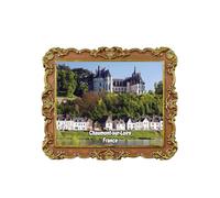 Chaumont-sur-Loire France Aimant de Réfrigérateur 3D Souvenir Voyage Décoration Réfrigérateur Autocollant Magnétique Craft Collection