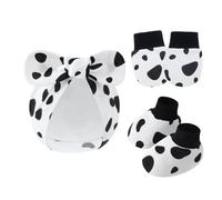 Chauques De Chapeaux Résistants Rayures Bratch Set Glants En Coton Respirant Avec Capuchons Capot 0-6m Pour Bébé Gants Chapeau Essentiel