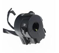 CHAURDH Interrupteur de Clignotant 7/8" 22mm Commutateurs De Guidon De Moto avec Klaxon Clignotants Feux De pour Route Et De Croisement avec Fil Pièces Détachées pour Motos
