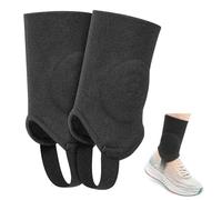 ChAusa Noir Chevillere Entorse Protection, Double Face Protege Tibia Foot Enfant, Chevillere Tendon Achille, pour Football Entrainement Et Match Prévenir Les Entorses Articulaires