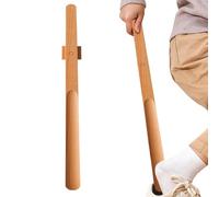 Chausse-Pied - 53 cm Aide Ergonomique Magnétique en Bois pour Les Talons - Chausse-Pied Portable À Long Manche - pour Personnes âgées, Femmes Enceintes, handicapés, Usage Quotidien, Domicile, hôtel,