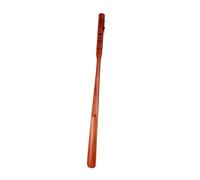 Chausse Pied Chausse-pied en bois marron foncé, 70 cm, manche allongé, avec cordon Shoe Horn