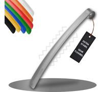 Chausse-pied "Cliff" - Chausse-pied long avec anneau pratique pour le suspendre - Idéal pour tous types de chaussures - standard-argenté
